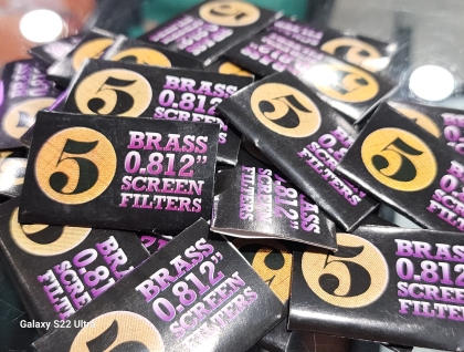 0.812 Brass Pipe Screen