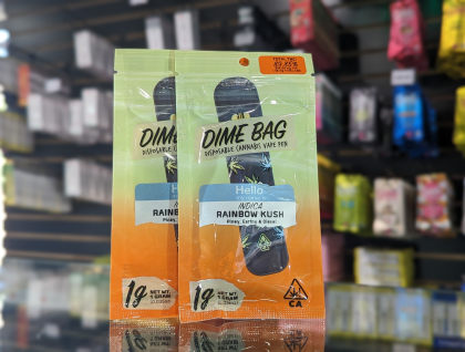 Dime Bag Rainbow Kush 1g All in One Cartridge